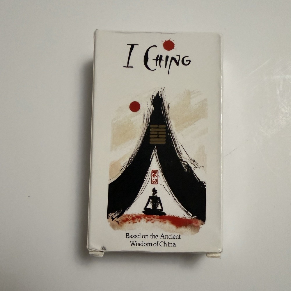 I Ching By Klaus HOLITZKA Chinese Wisdom Oracle Deck CARDS Esoteric Fortune Tell